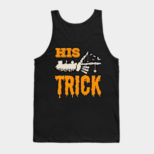 Funny Halloween Couples Costume 2 Tank Top